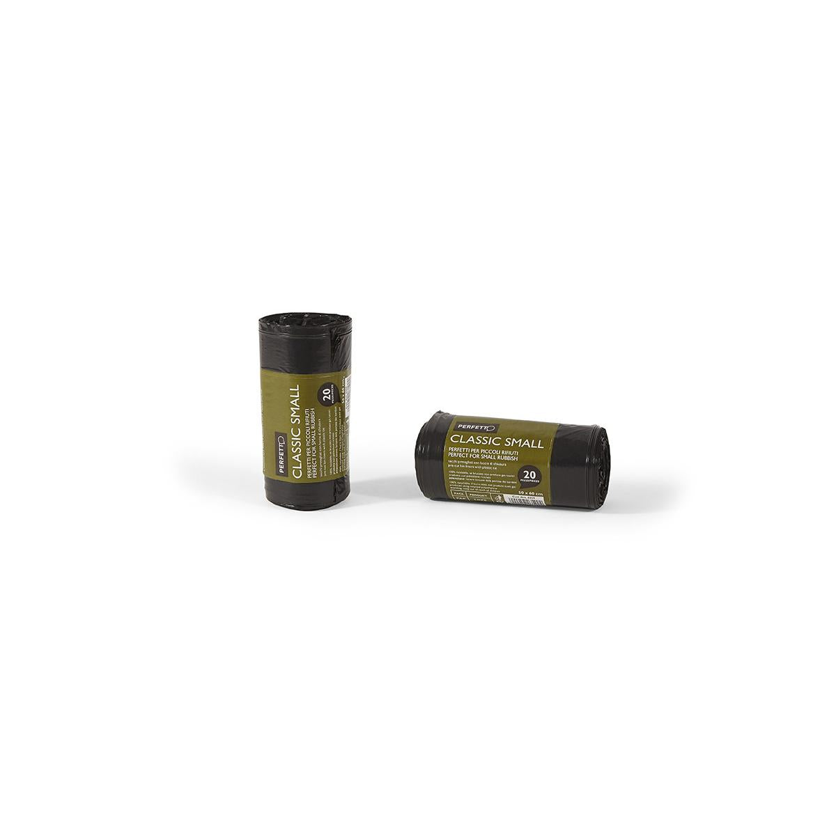 Perfetto 0359 sacchetto per rifiuti Nero 20 pz