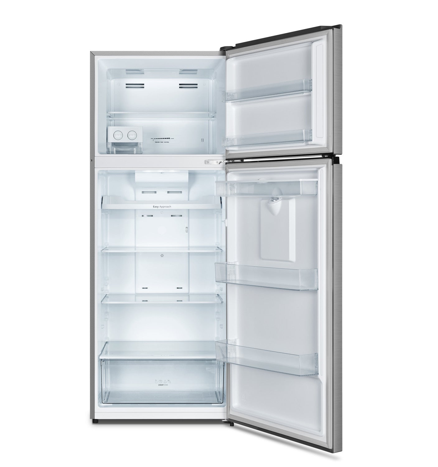 Frigorifero Hisense RT600N4WC2 Combinato Libera Installazione Classe E Acciaio Inossidabile