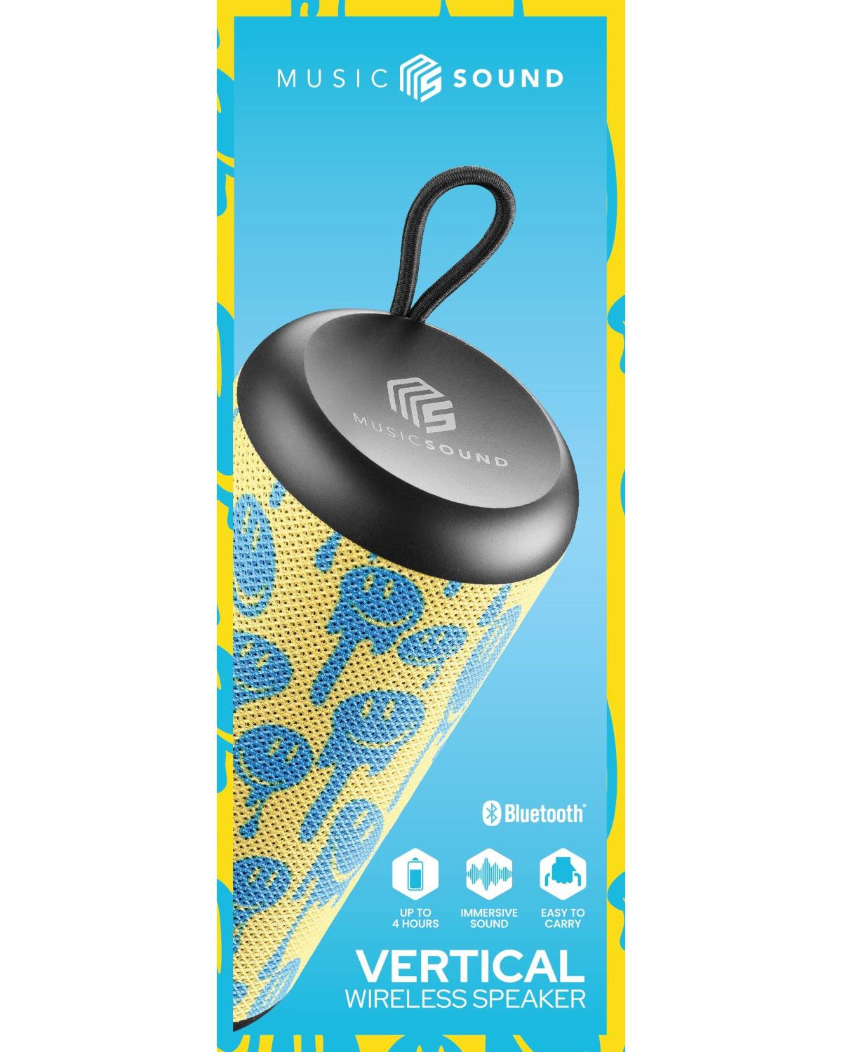 Music Sound Vertical Speaker Bluetooth 5W Smile