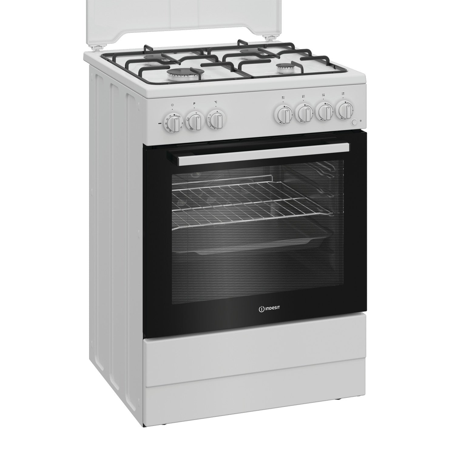 Indesit I6G3PMW Cucina A Elettrico Gas Bianco