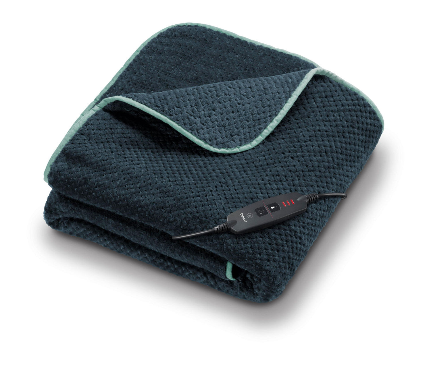 Beurer HD 65 Coperta elettrica Grigio scuro Tessuto felpato