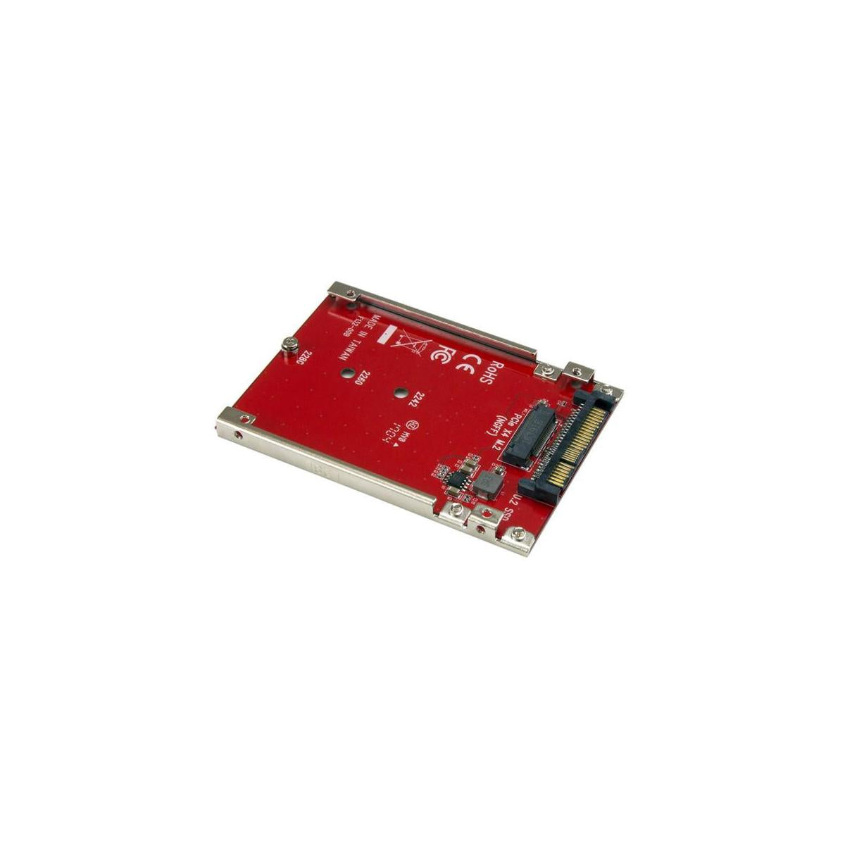 StarTech.com Adattatore Host per Drive M.2 a U.2( SFF-8639) PCIe NVMe SSD