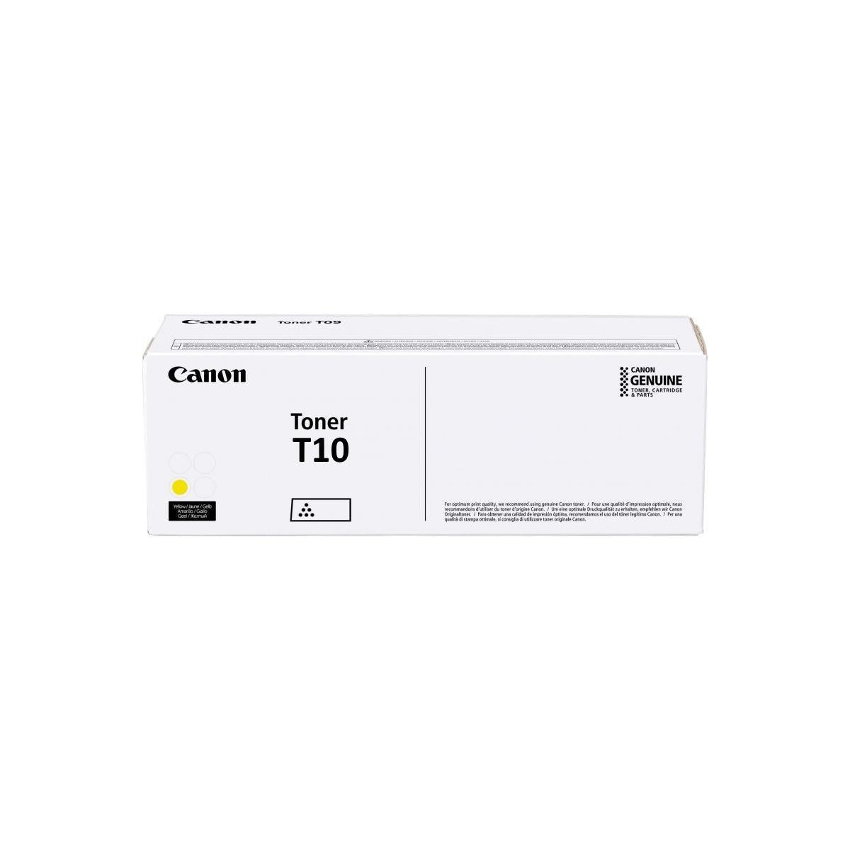 Canon T10 cartuccia toner 1 pz Originale Giallo