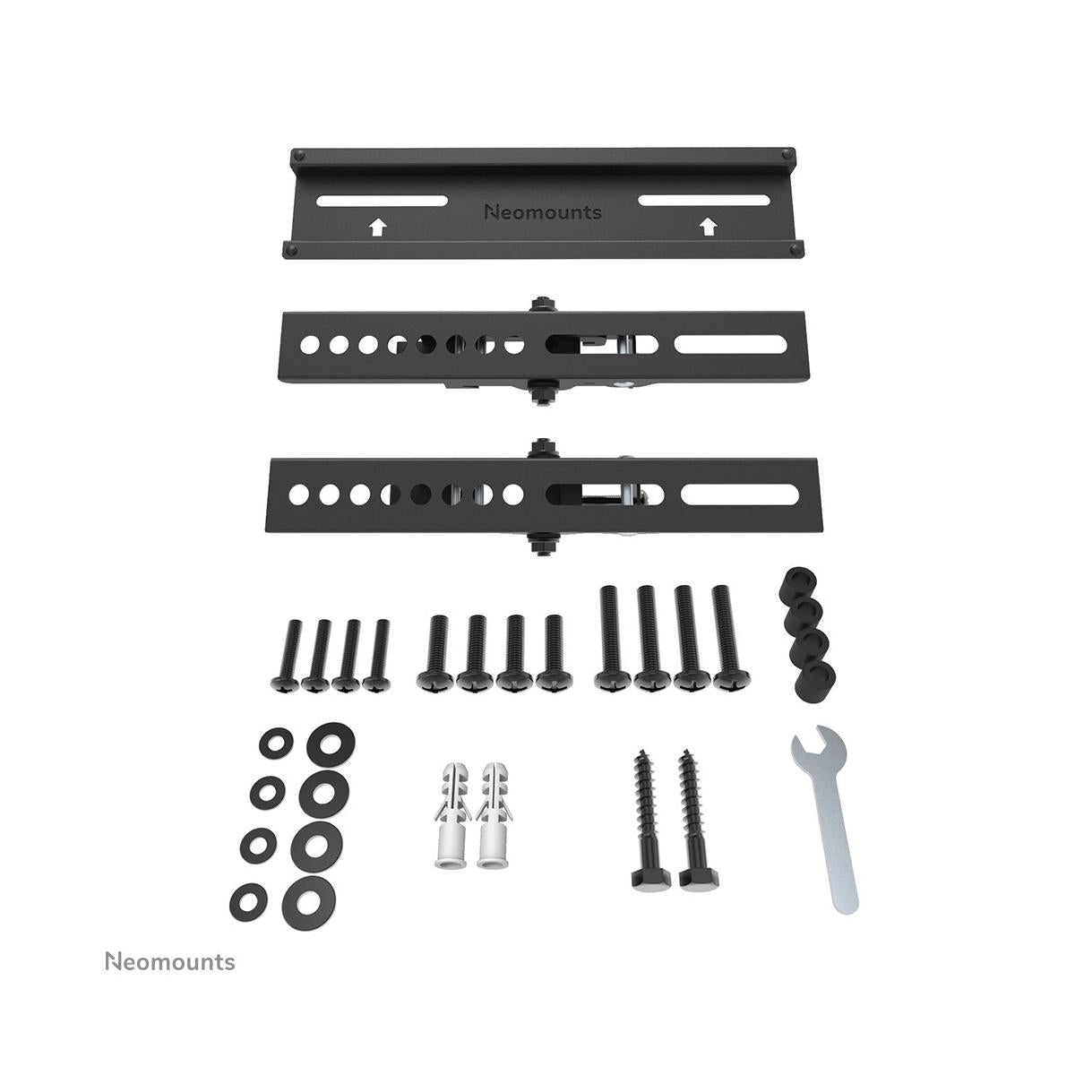 Neomounts WL35-350BL12 supporto da tavolo per Tv a schermo piatto 139,7 cm (55") Nero