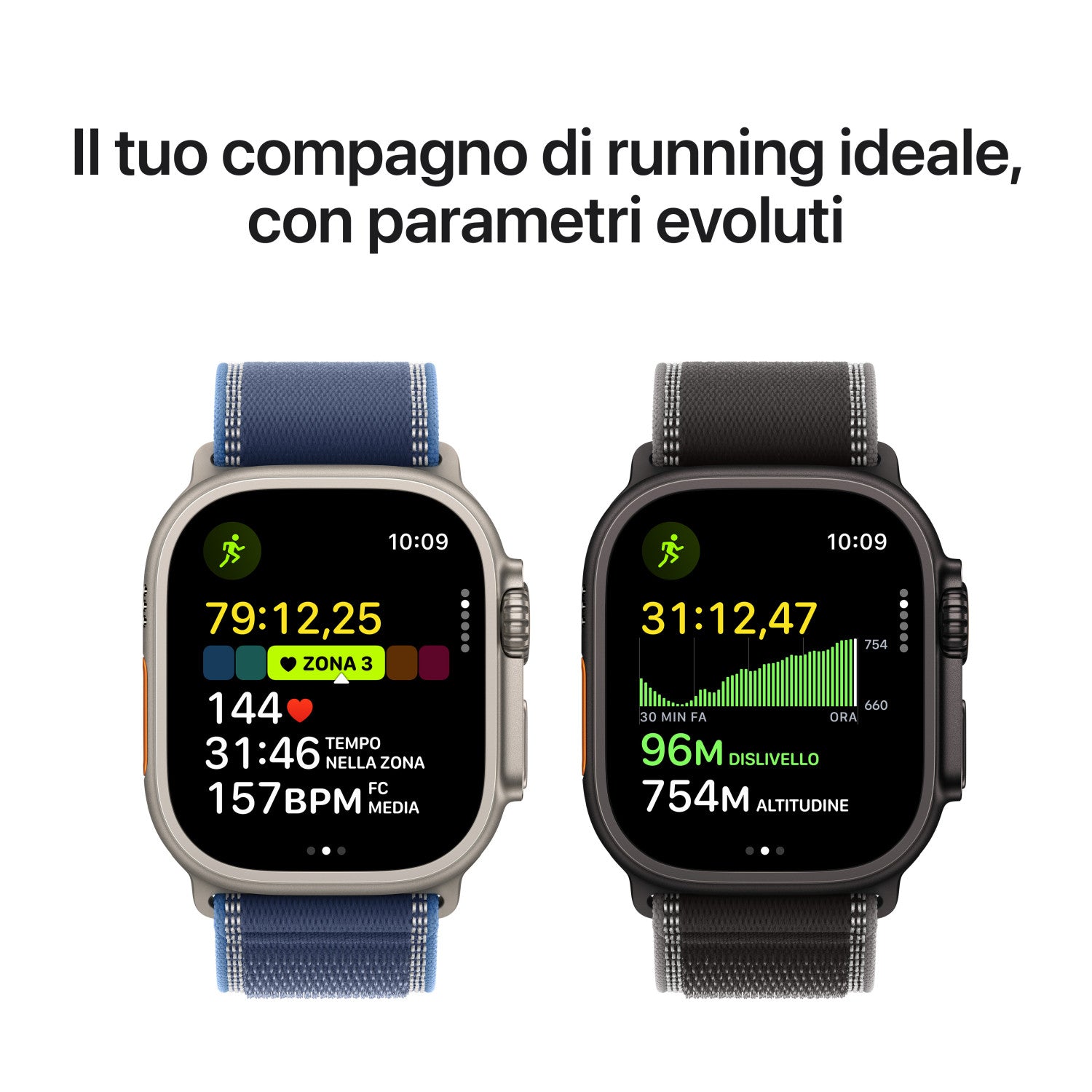 Apple Watch Ultra 3 GPS Cellular 49mm Cassa Titanio with Anchor Blue Ocean Band