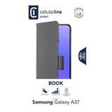 Cellularline BOOK 3 Galaxy A37 Custodia a libro con chiusura magnetica, tasca portacarte ed estrazione facilitata. Protegge il telefono senza ostacolare l accesso a tasti e connettori.