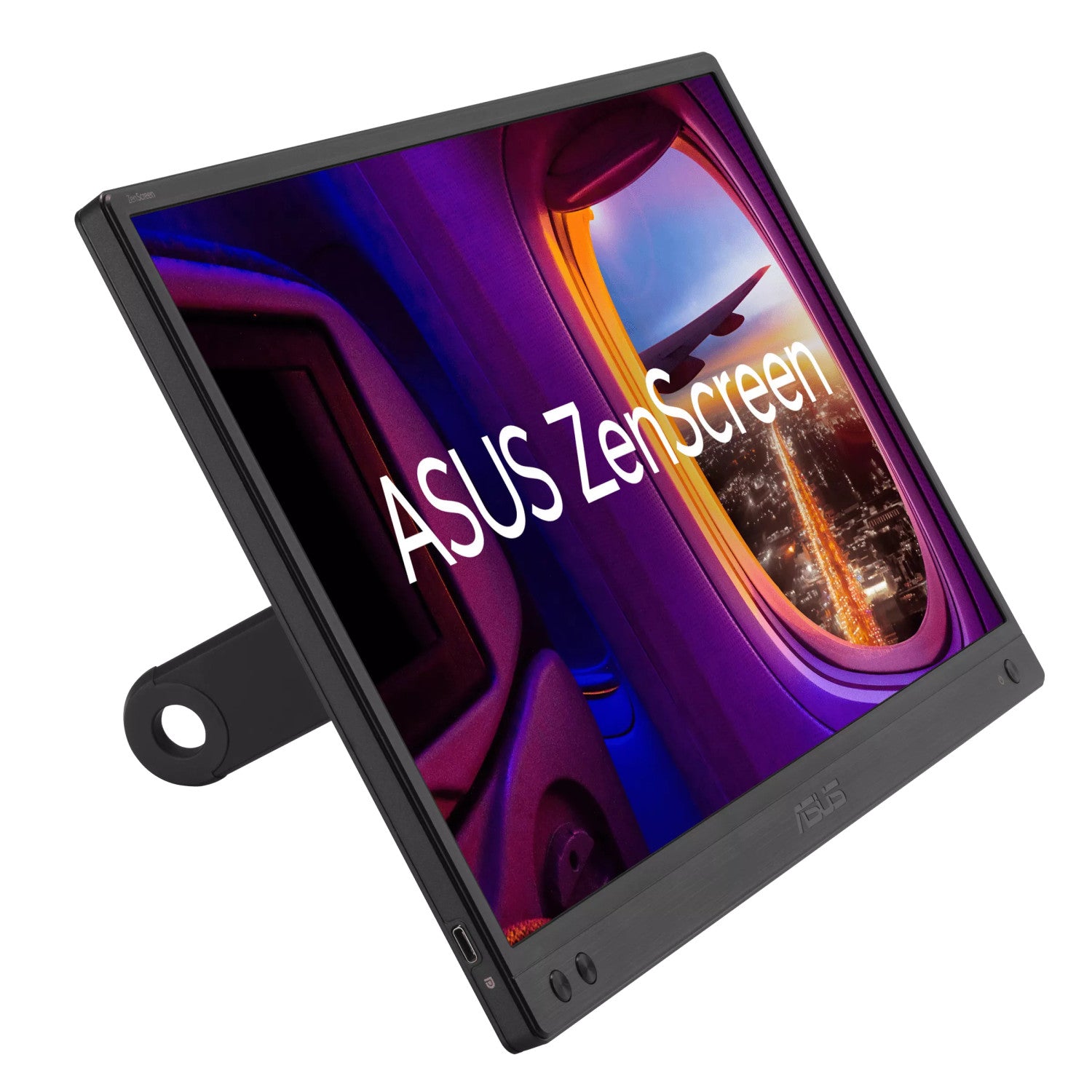 ASUS ZenScreen MB166CR Monitor PC 15.6 pollici 1920 x 1080 Pixel Full HD LCD Nero