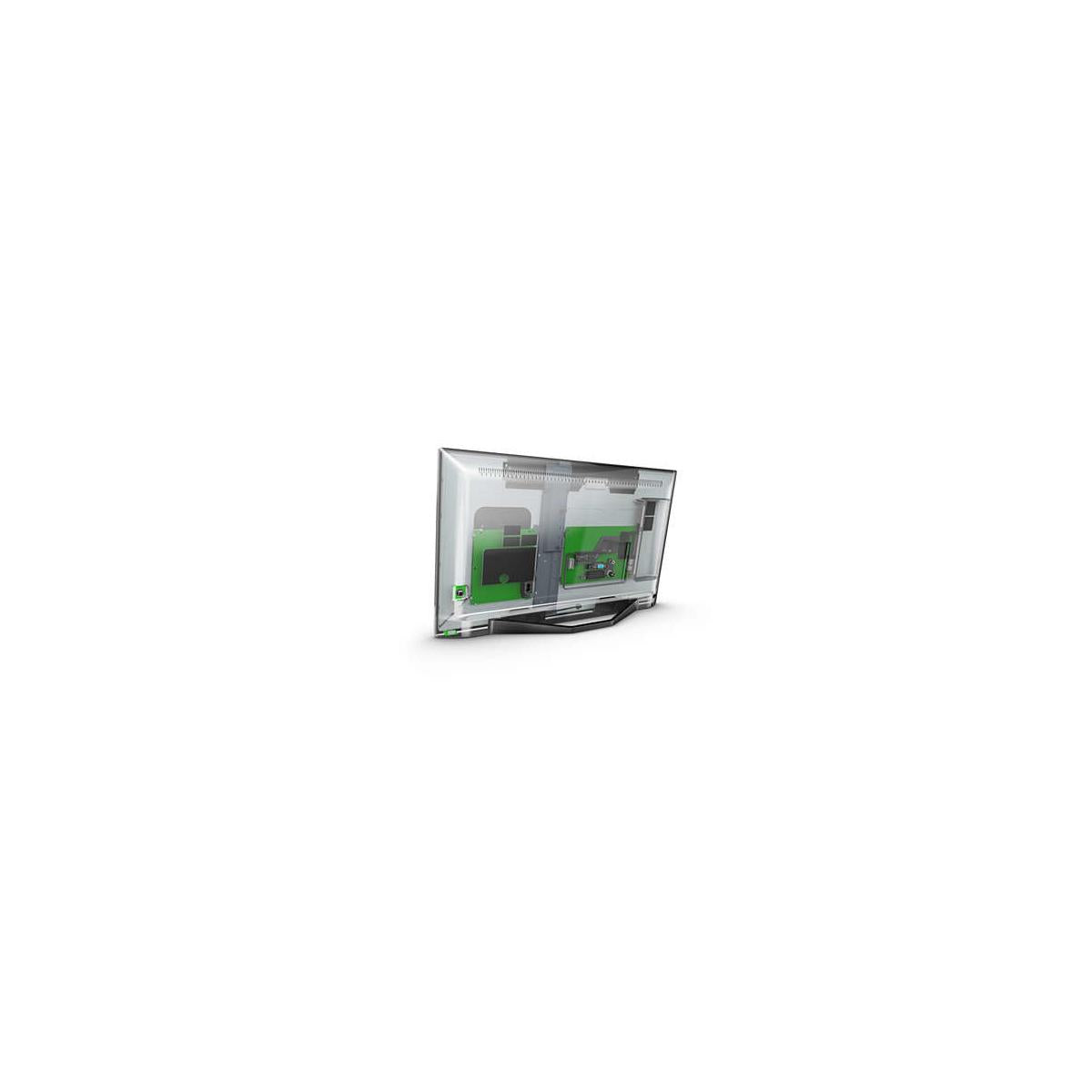 Philips 24HFL3014P/12 TV 61 cm (24") HD Nero, Trasparente 250 cd/m²