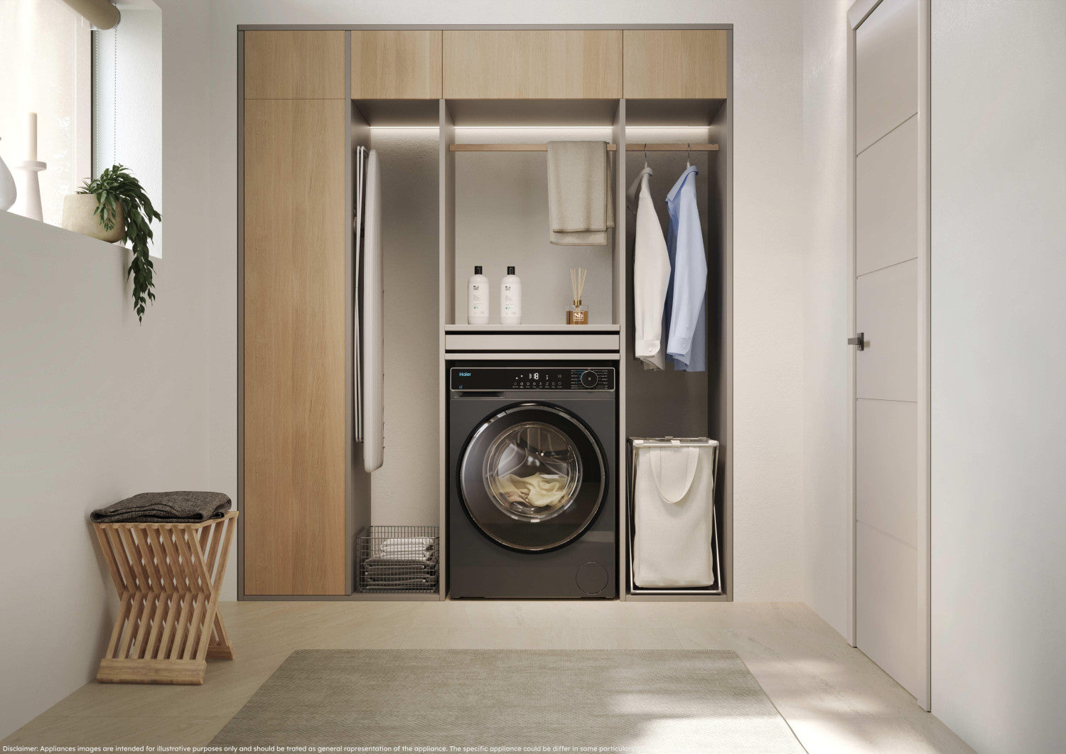 Haier X Series 5, Lavatrice Carica Frontale 13 KG, 30 più efficente della classe A, 1400 giri, Antracite, AI PowerDrive, Vapore, Wi-Fi, Smart AI, Super Fast 15', HW130BP14357GUIT