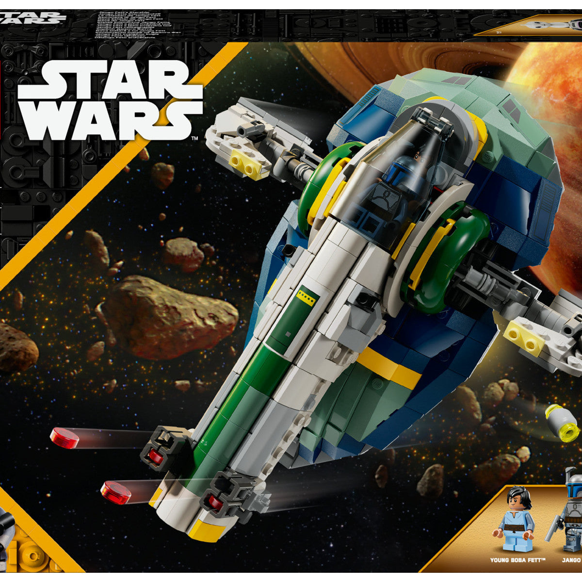 LEGO Star Wars Astronave di Jango Fett Set 75433 707 Pezzi 9 Anni