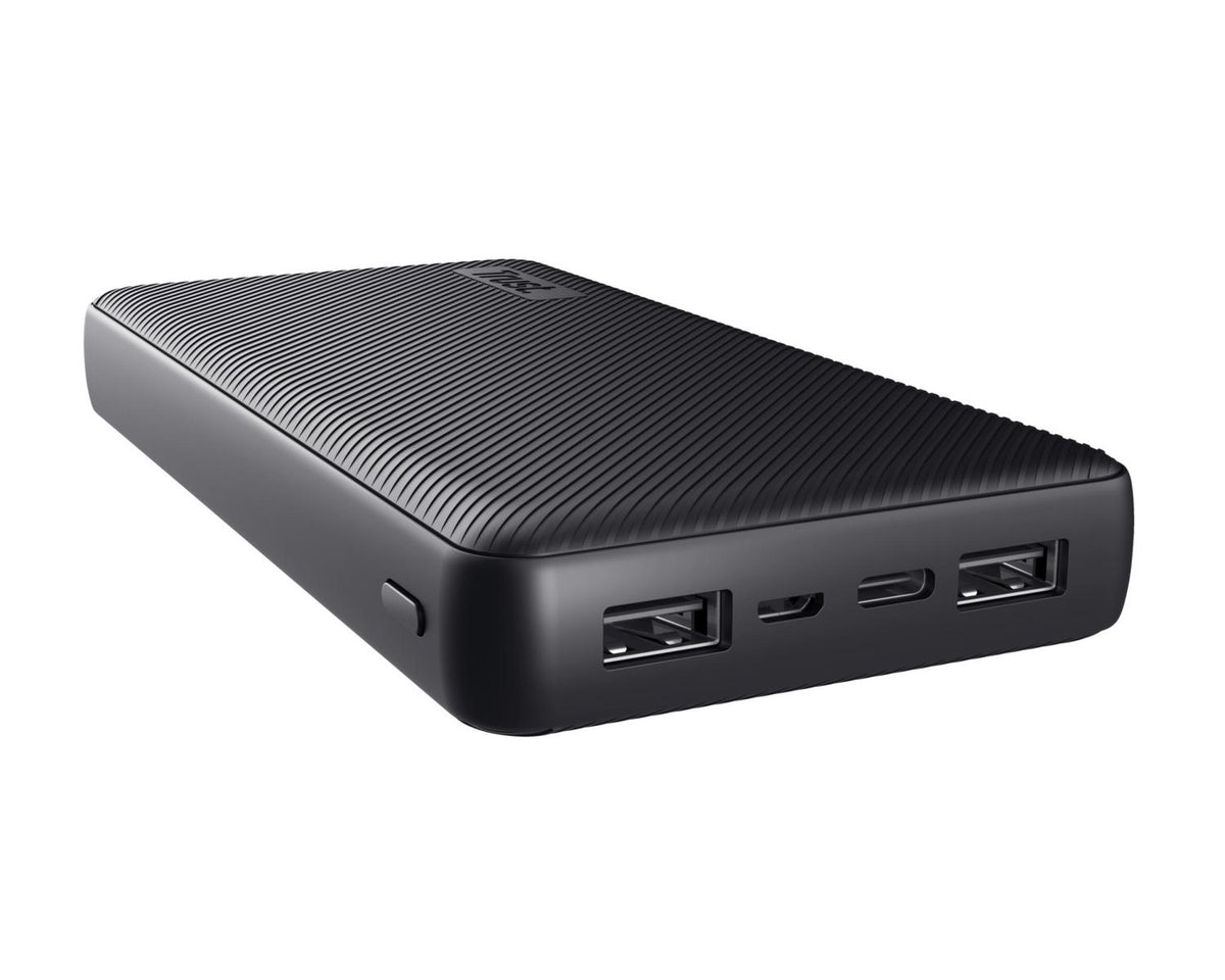 Trust 24676 Power Bank Primo Ultra Thin Batteria Portatile 20000 mAh Nero