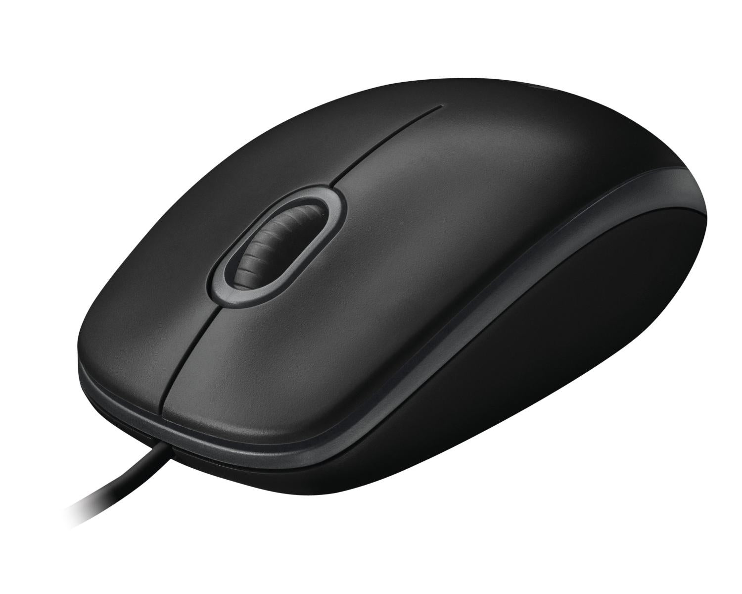 Logitech B100 mouse Ambidestro USB tipo A Ottico 800 DPI