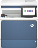 HP 6QN29A Stampante LaserJet Color Enterprise MFP 5800dn Printer Stampante Laser A4 1200x1200 DPI 43 ppm Bianco Blu