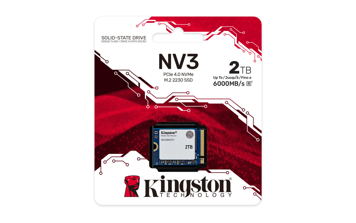 Kingston Technology 2000G NV3 M.2 2230 NVMe SSD