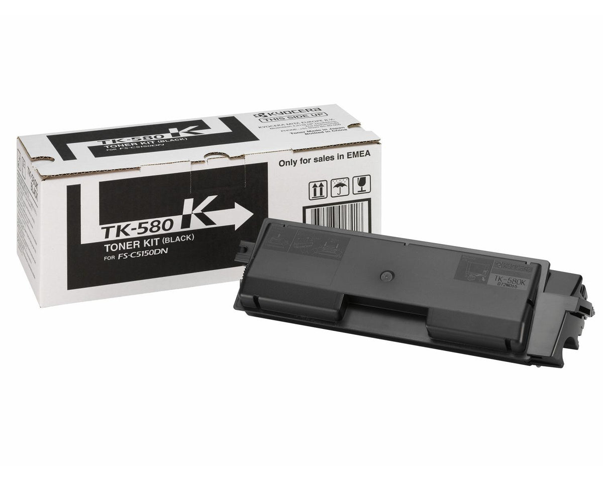 KYOCERA TK-580K cartuccia toner 1 pz Originale Nero
