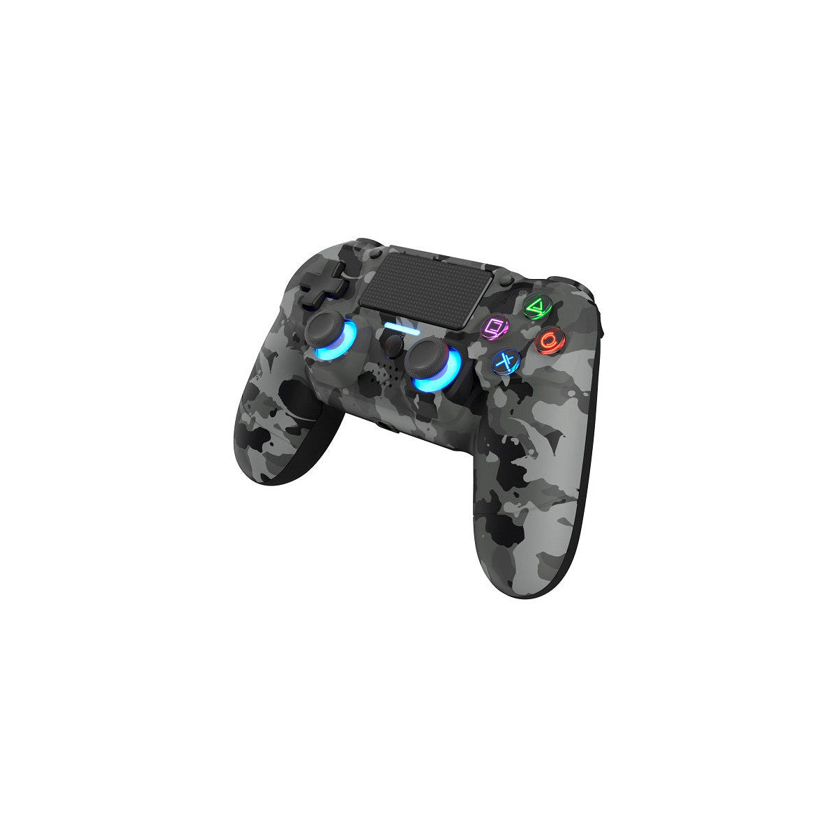 Dragonshock Mizar Nero, Grigio, Mimetico Bluetooth Gamepad Analogico/Digitale PC, PlayStation 4, Android