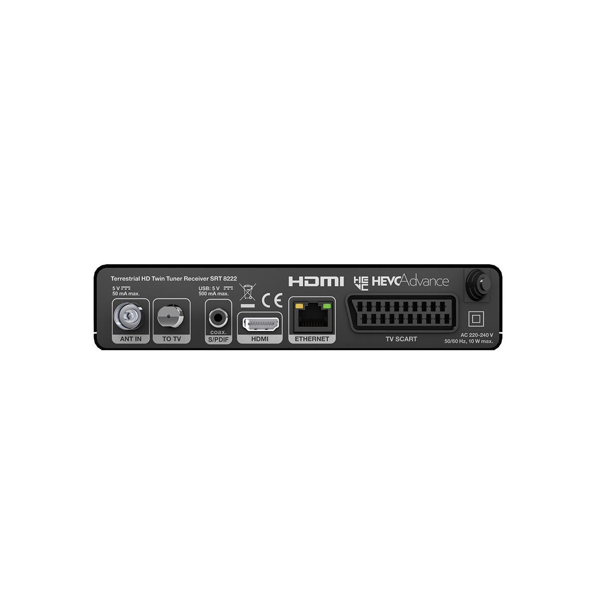 Strong SRT 8222 Terrestre Full HD Nero