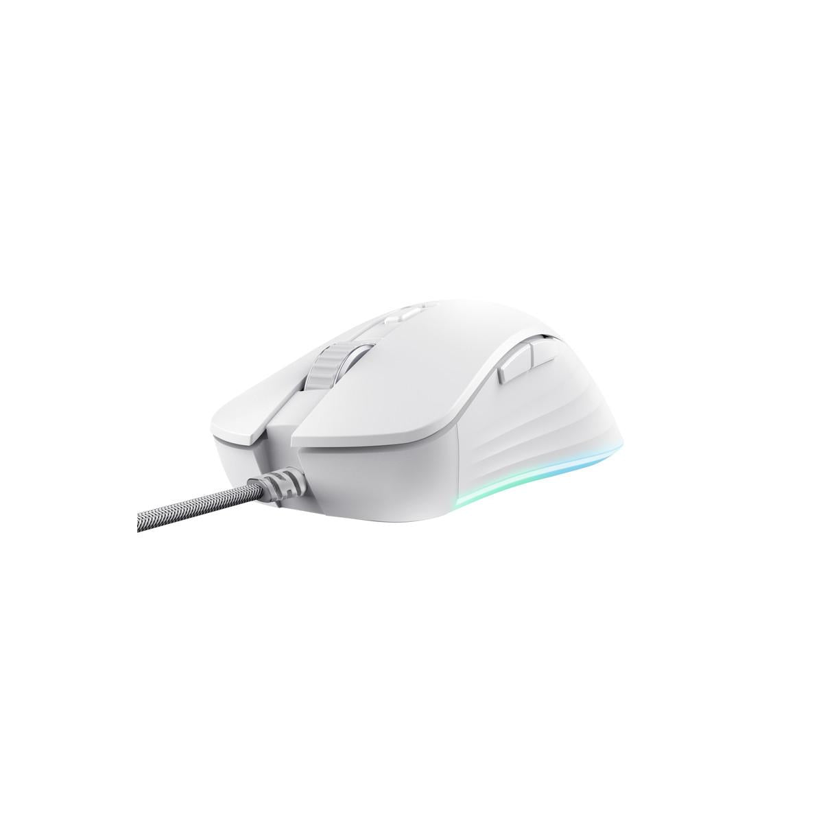 Trust GXT924W YBAR mouse Mano destra USB tipo A Ottico 25600 DPI