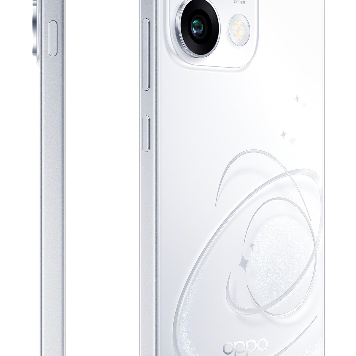 OPPO Reno15 FS 5G AI Smartphone, Tripla fotocamera 50 8 50MP, Selfie 50MP, Display 6.57 120HZ AMOLED FHD , 6500mAh, RAM 8GB(Esp2GB/4GB/8GB) ROM 512GB Versione Italia , Pop White