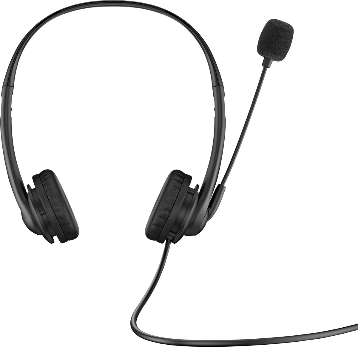 HP Stereo USB Headset G2 Cuffie Cablato a Padiglione Ufficio Nero