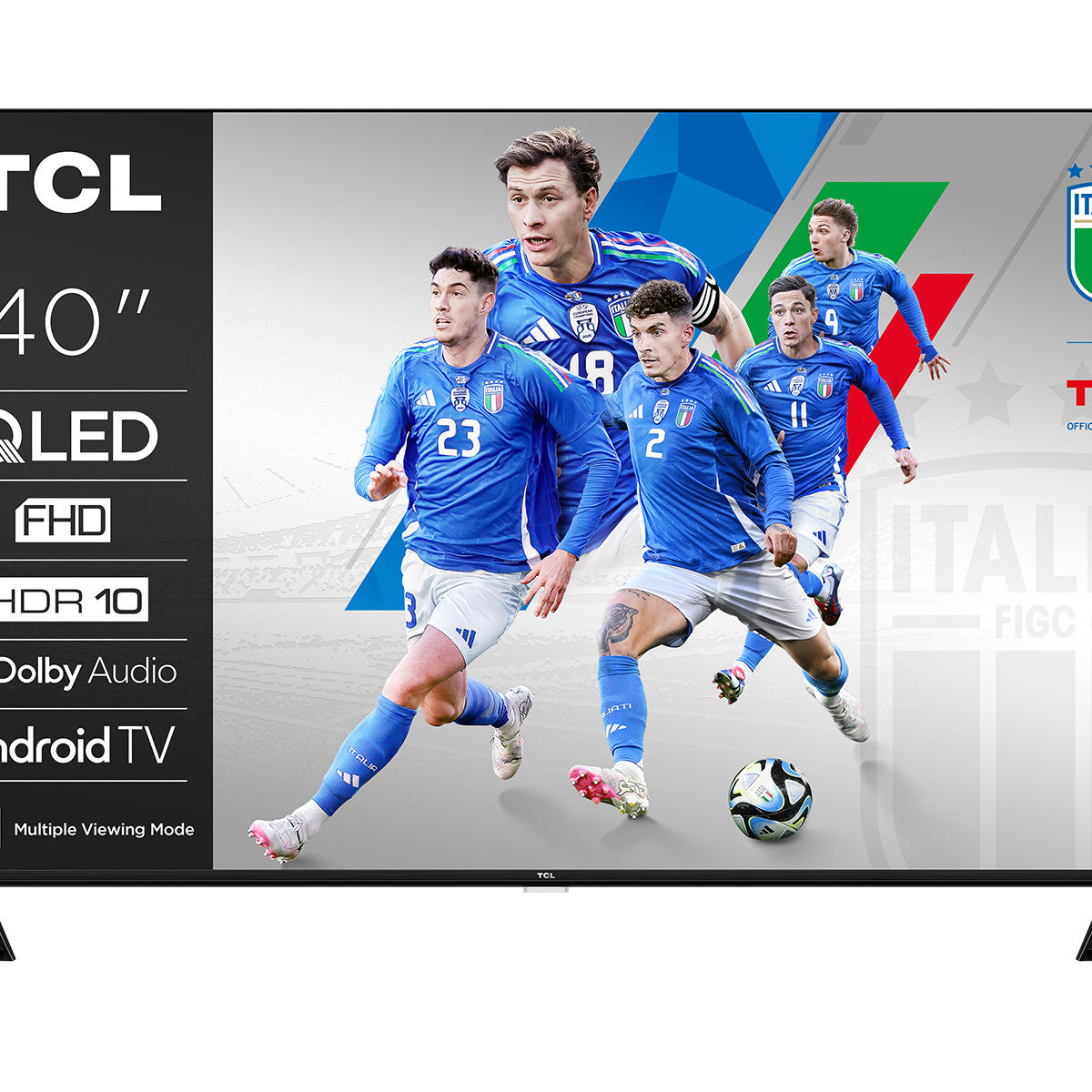 TCL S59K Serie Smart TV QLED FHD 40 pollici 40S59K, Dolby Audio, HDR10, Android TV