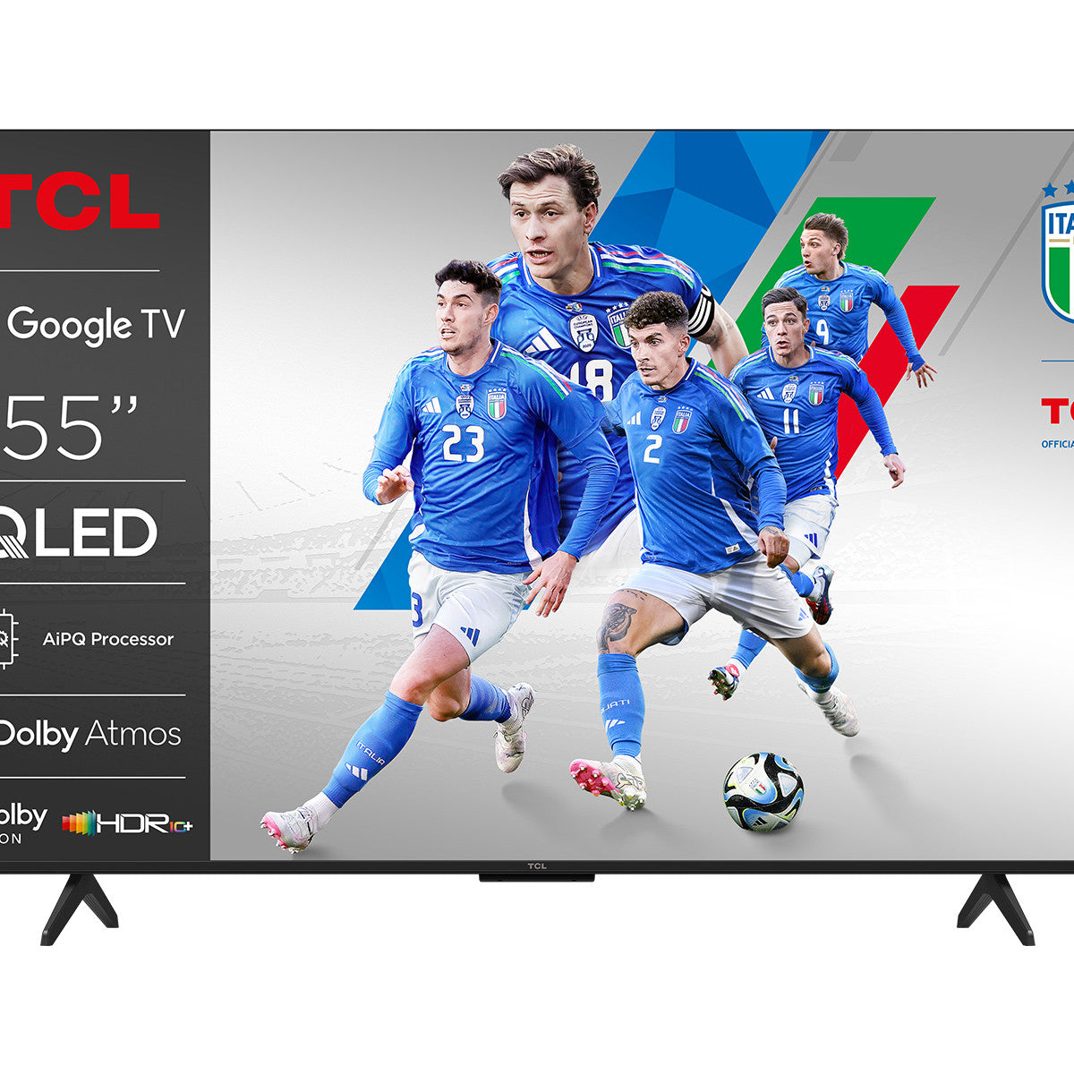 TCL P79K Serie Smart TV QLED 4K 55" 55P79K, Dolby Vision - Atmos, HDR10 , Google TV
