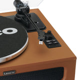Lenco LS 430BN piatto audio Giradischi con trasmissione a cinghia Marrone Manuale