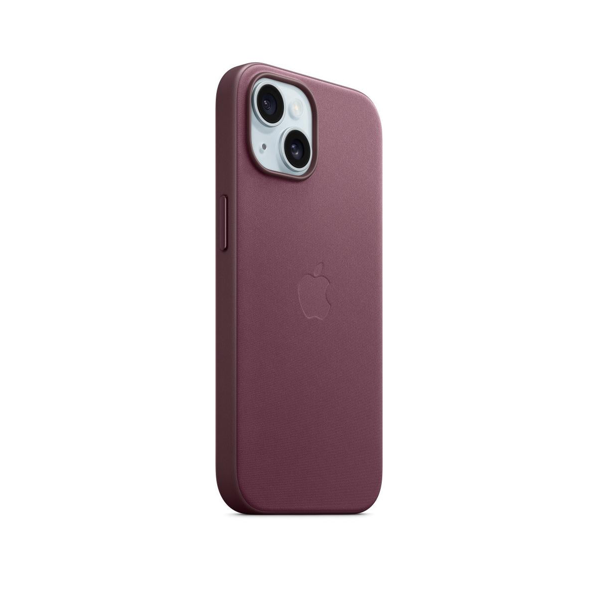 Apple Custodia Cover Case MagSafe in Tessuto Finewoven per Iphone 15 A3090 Gelso
