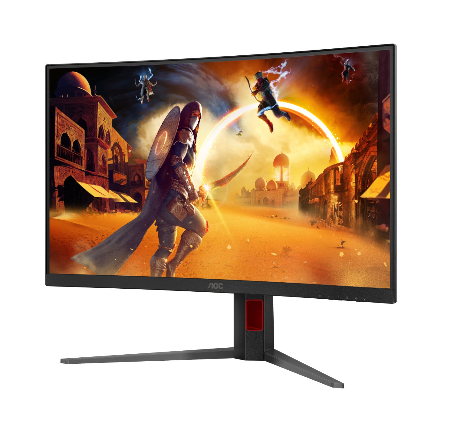 AOC G4 C32G4Z Monitor PC 80 cm (31.5 pollici) 1920 x 1080 Pixel Nero, Rosso