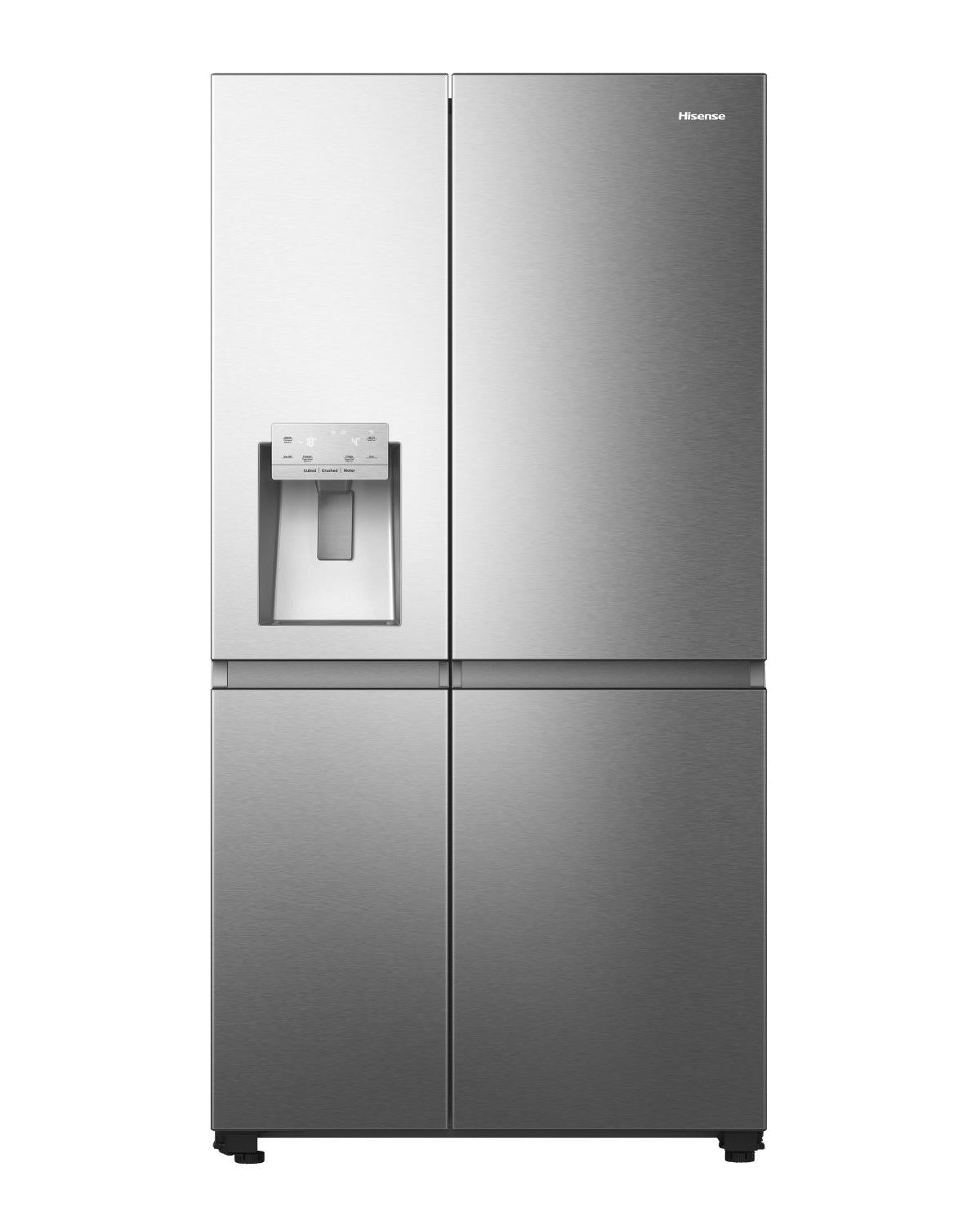 Hisense RS818N4TIE Frigorifero SideBySide 2 Porte 632L Libera Installazione Inox