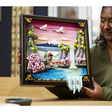 LEGO Art Paesaggio Giapponese con Ciliegi Fioriti 31218 Set da Costruzione per Adulti 1892 Pezzi