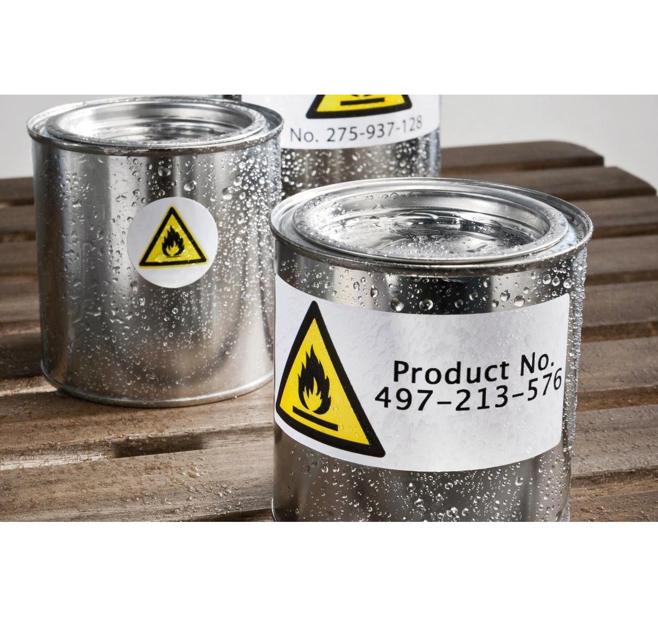 Avery L4775-20 etichetta autoadesiva Rettangolo con angoli arrotondati Permanente Bianco 20 pz