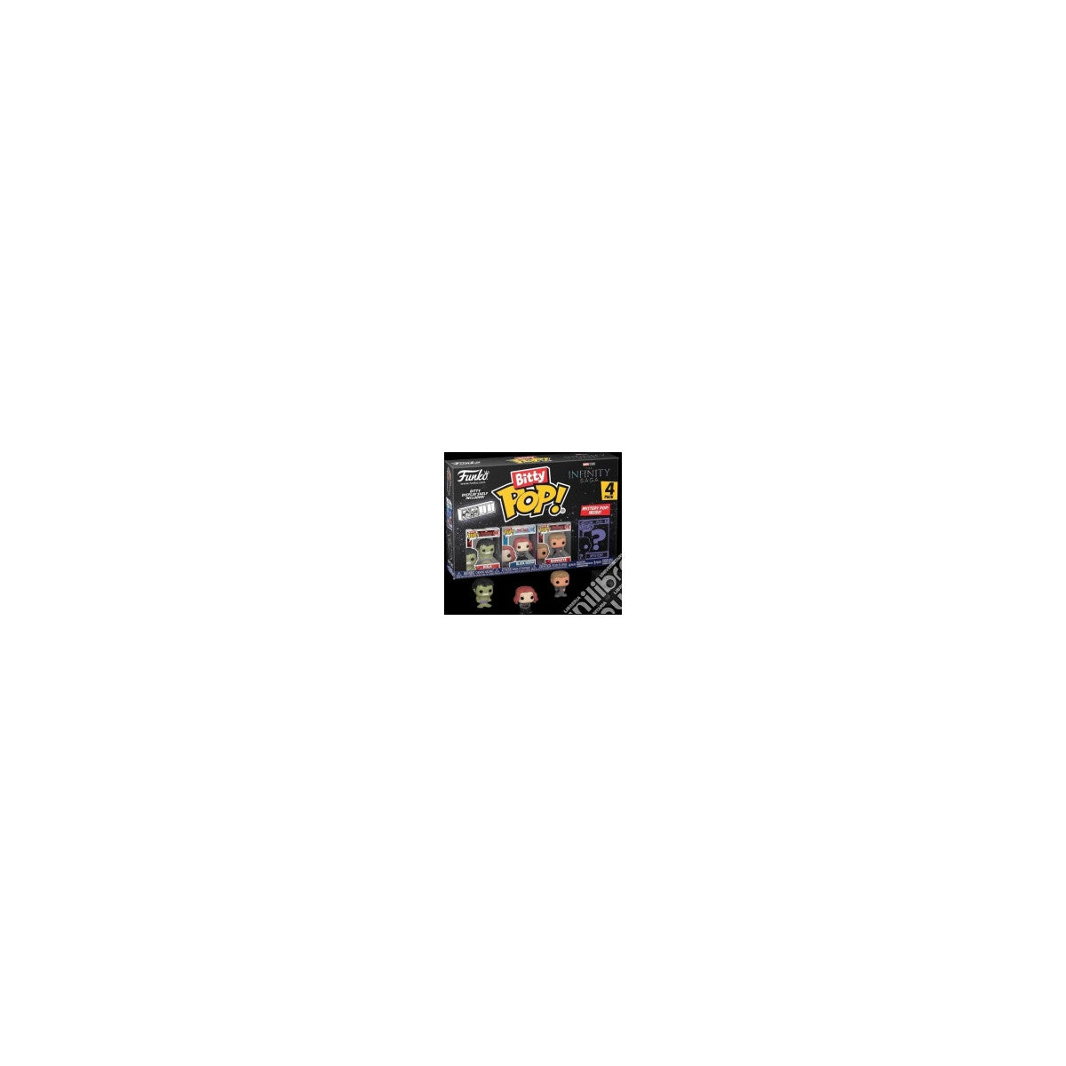 Funko Bitty Pop Marvel The Infinity Saga 4 Pack - Hulk