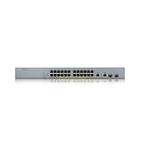 Zyxel GS1350-26HP-EU0101F Switch di Rete 24 Porte Gigabit Ethernet Grigio