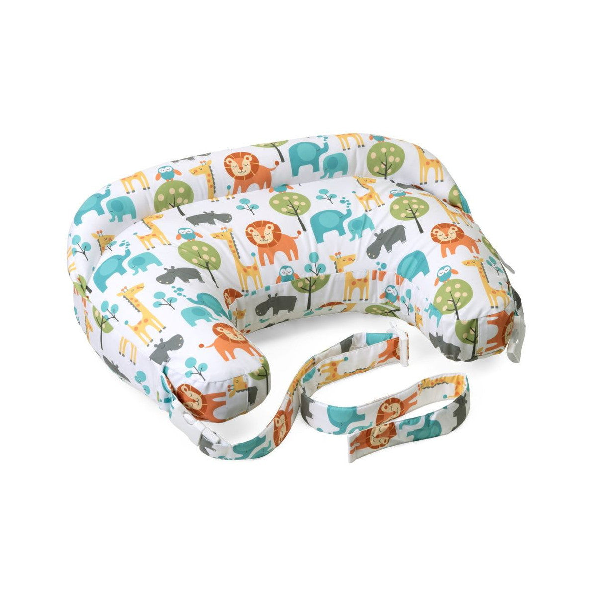 Chicco Cuscino Allattamento Boppy Deluxe Peaceful Jungle