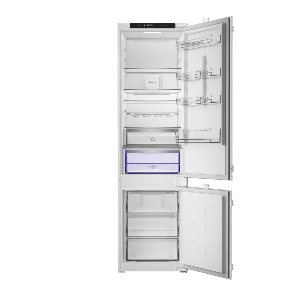 Hotpoint Ariston HPK2 5322 B4E1 frigorifero Da incasso 300 L Metallico