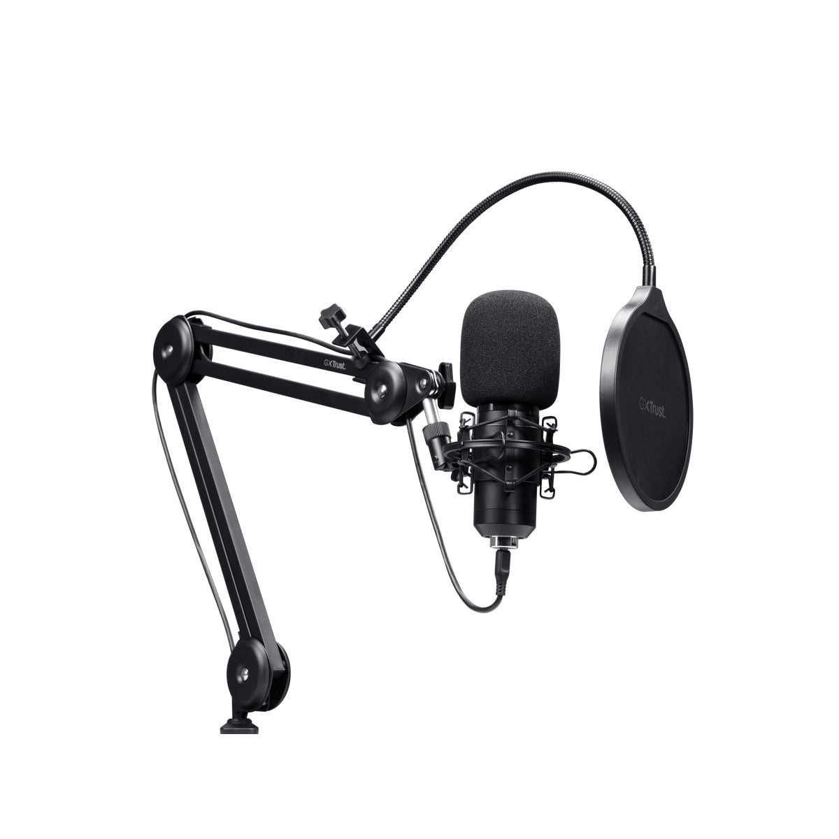 Trust GXT 270 Emita II Nero Microfono per podcast