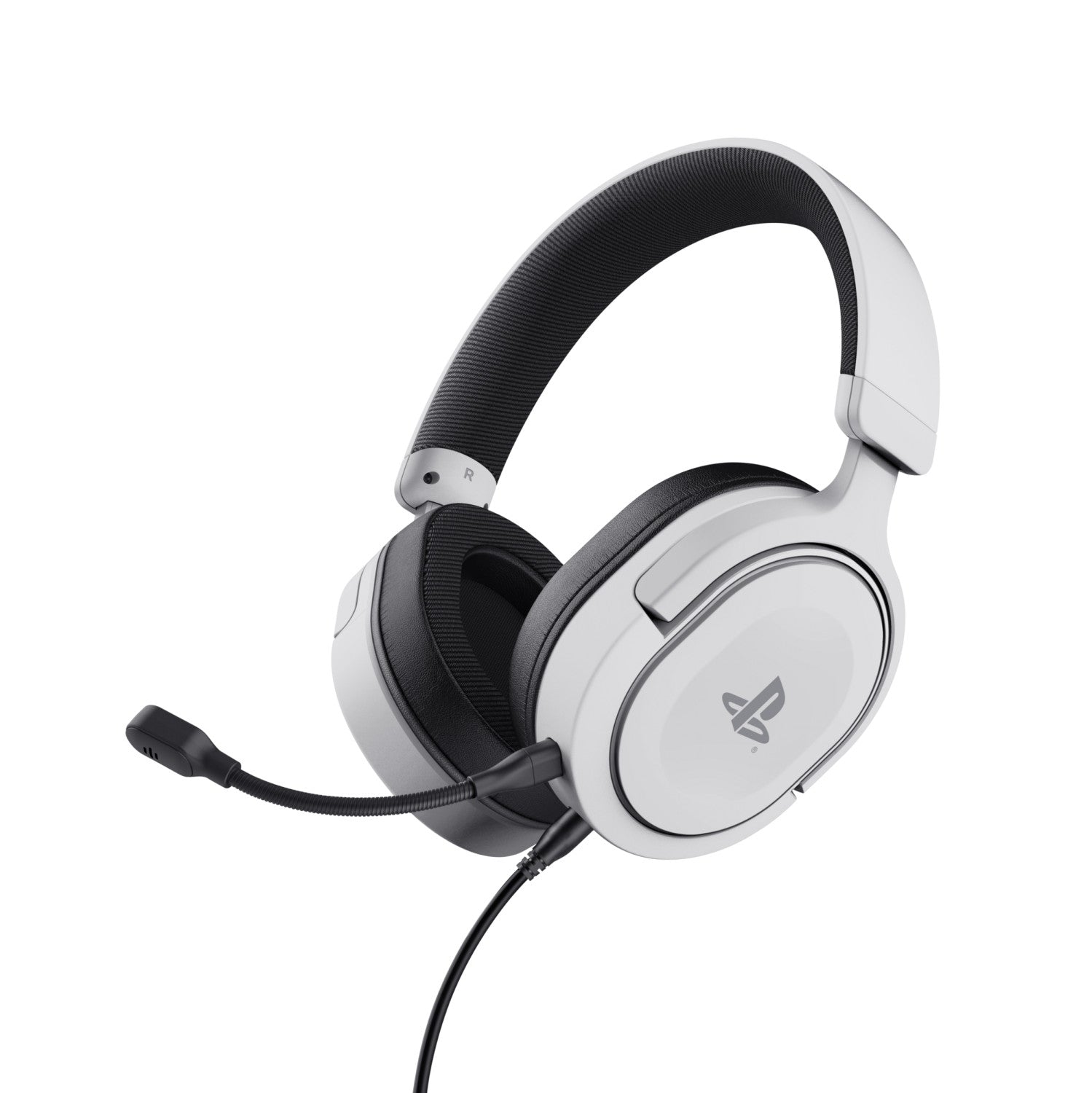 Trust GXT 498 Forta Cuffie Cablato a Padiglione da Gaming Nero Bianco