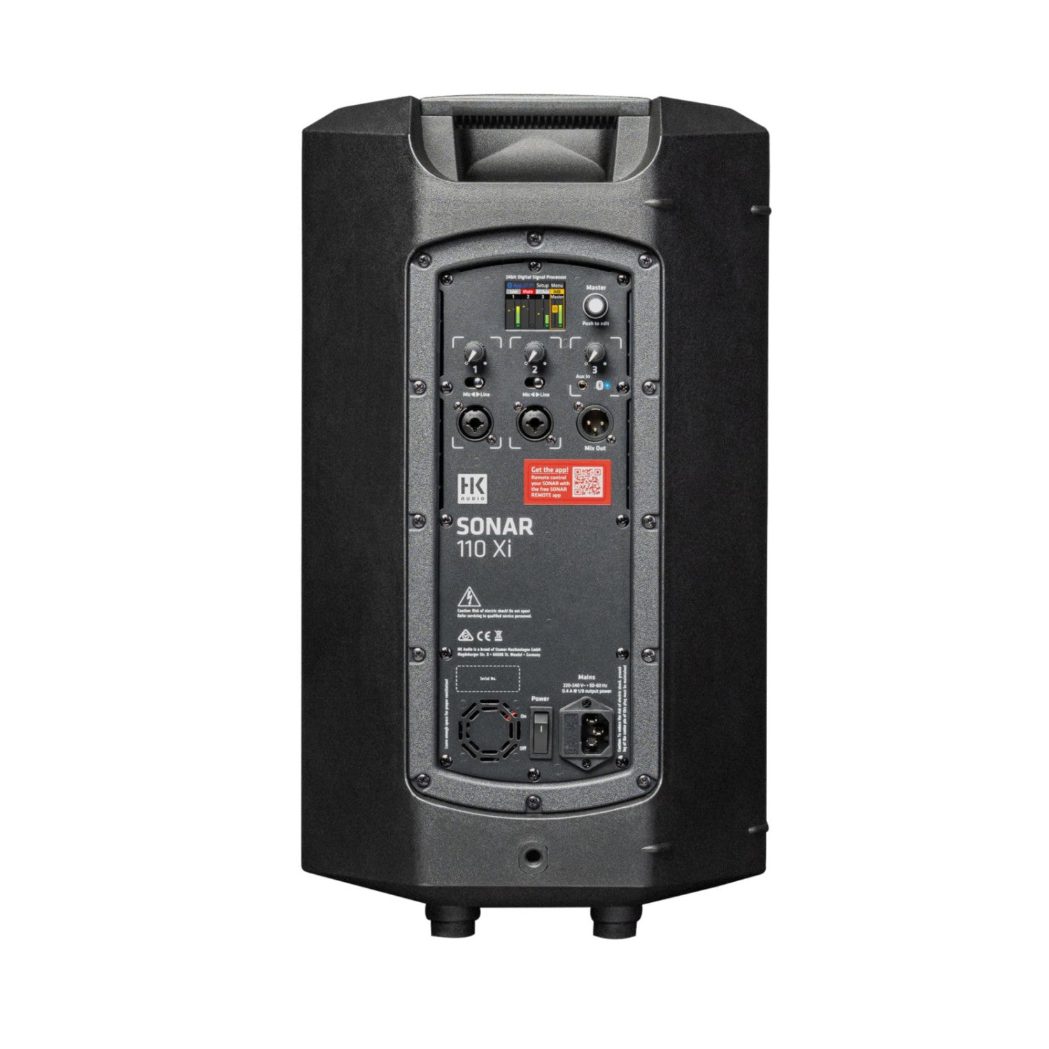 HK Audio Sonar 110 Xi Diffusore Attivo 10" 800W Bluetooth DSP Mixer Integrato
