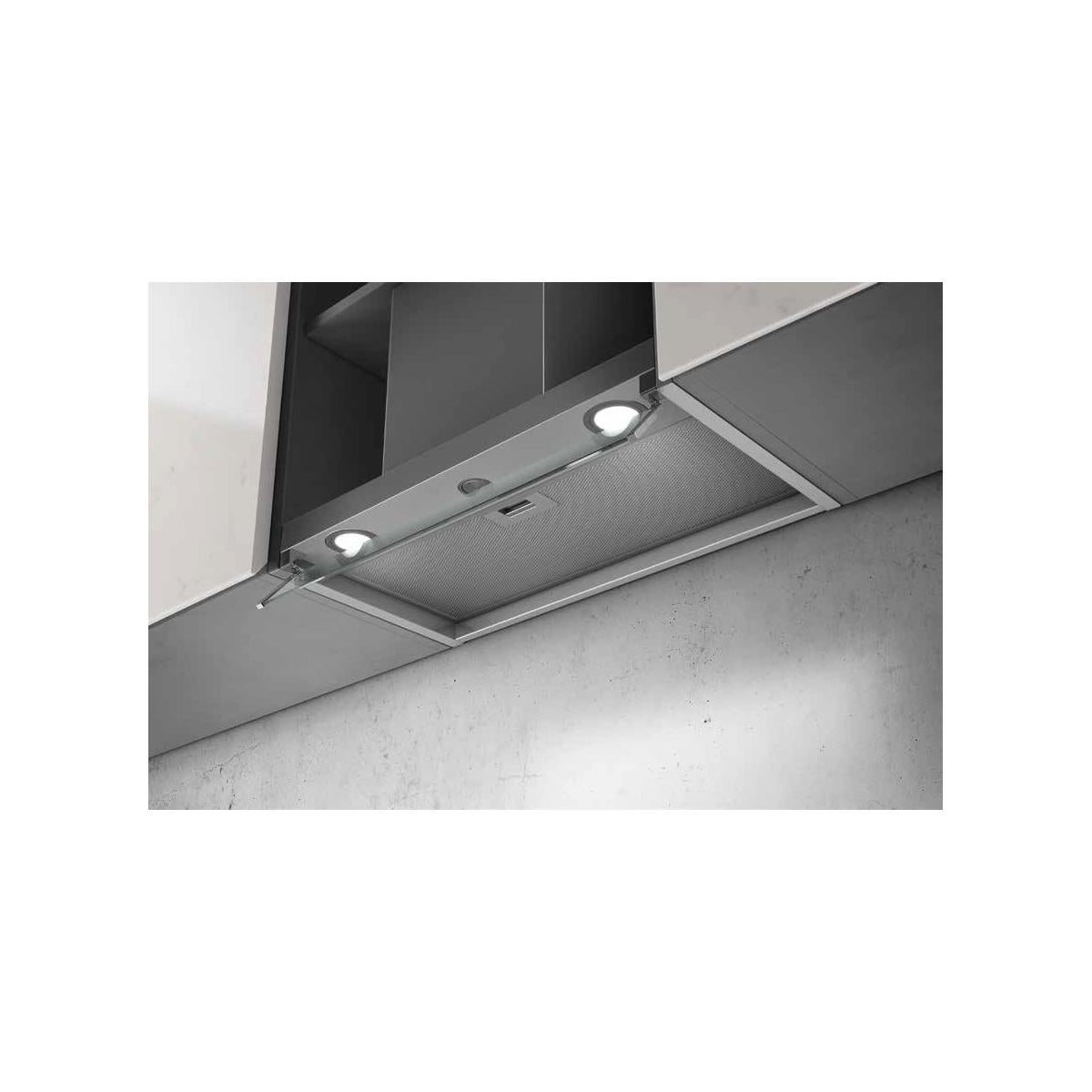 Elica Box in LX/IX/A/120 Cappa Aspirante Integrato Classe B Acciaio Inossidabile
