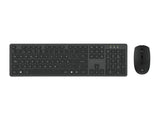 Conceptronic ORAZIO01ES tastiera Mouse incluso Ufficio RF Wireless QWERTY Spagnolo Nero