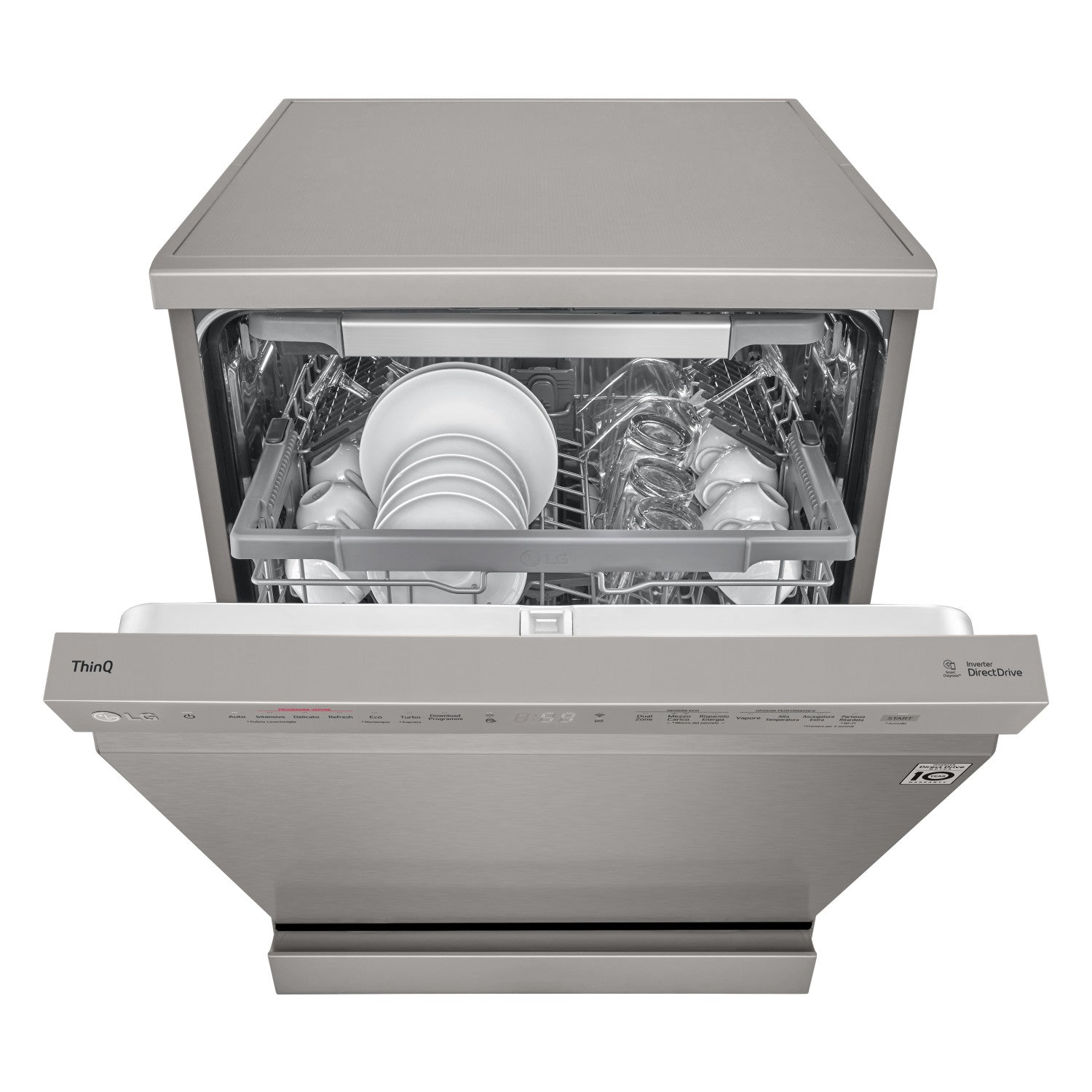 LG DF365FPS Lavastoviglie Libera Installazione 14 Coperti Classe B