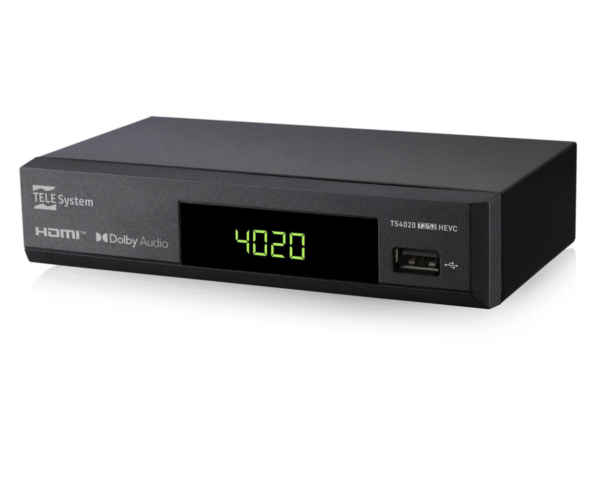 TELE System TS4020 Satellite, Terrestre Full HD Nero