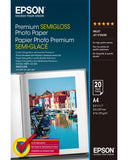 Epson Premium, DIN A4, 251g/m² carta fotografica Bianco Semi lucida