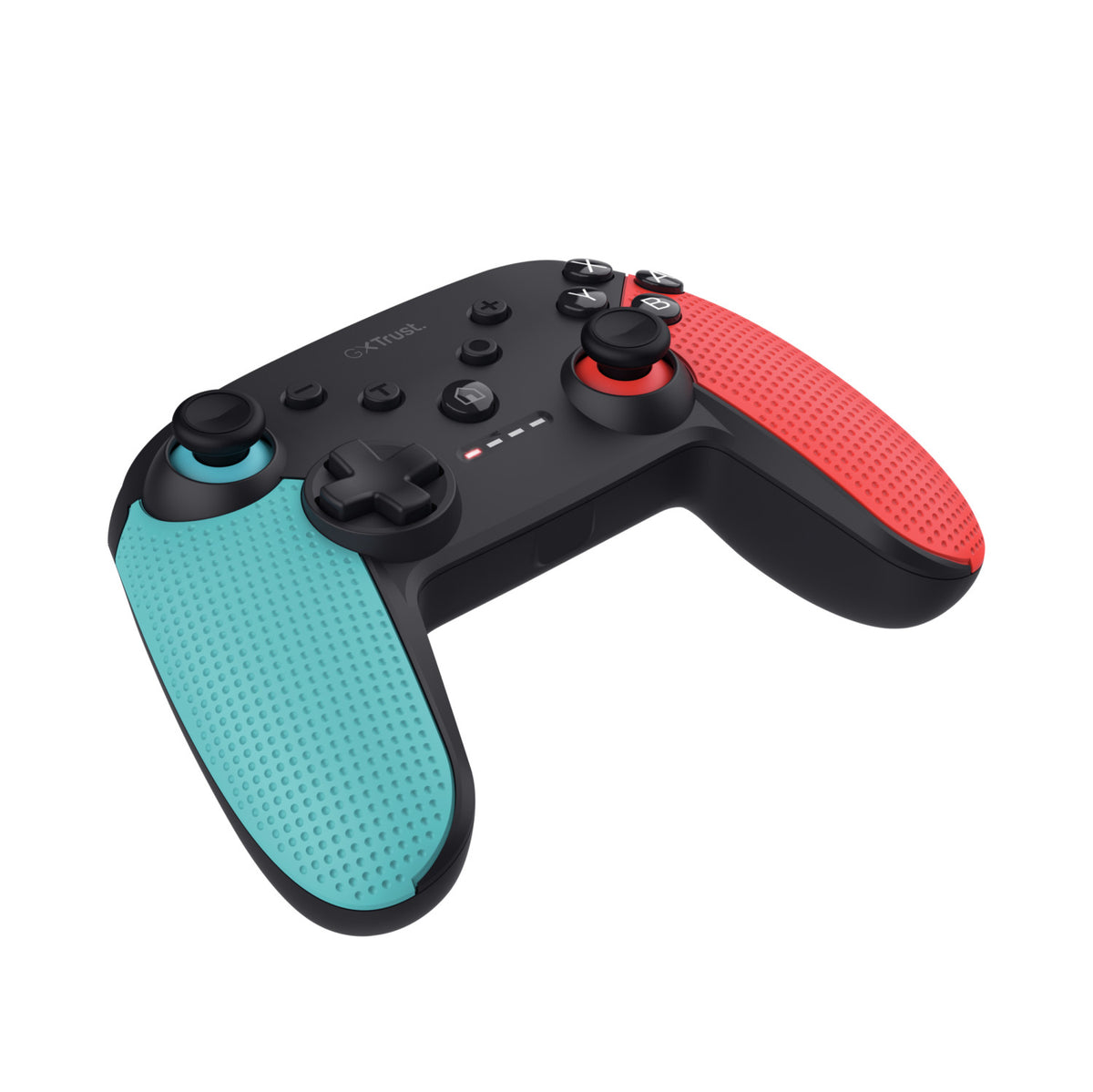 Trust GXT 1246B Muta Nero, Blu, Rosso Bluetooth Gamepad Nintendo Switch, Nintendo Switch Lite