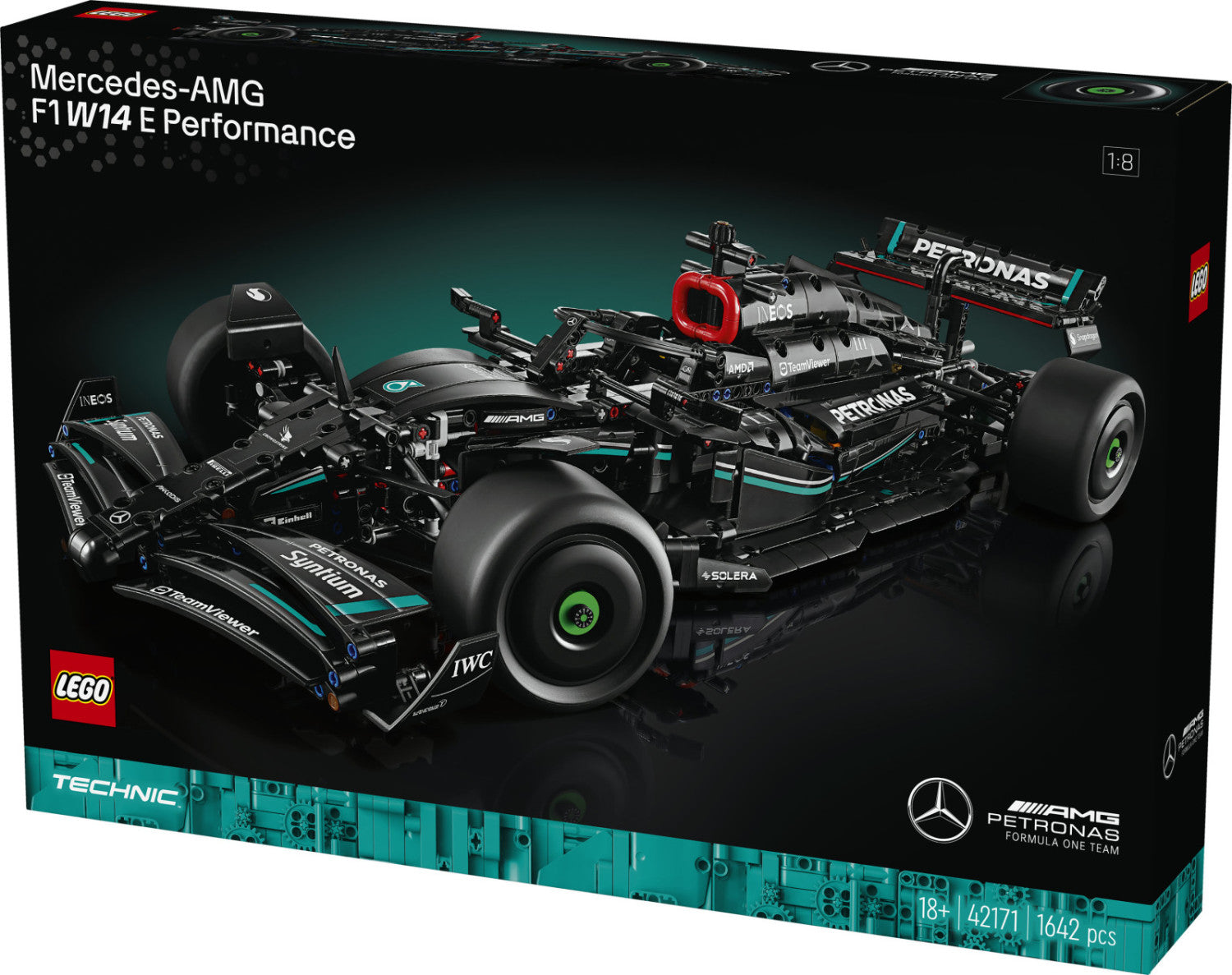 LEGO Technic Mercedes-AMG F1 W14 E Performance 1642 Pezzi 18