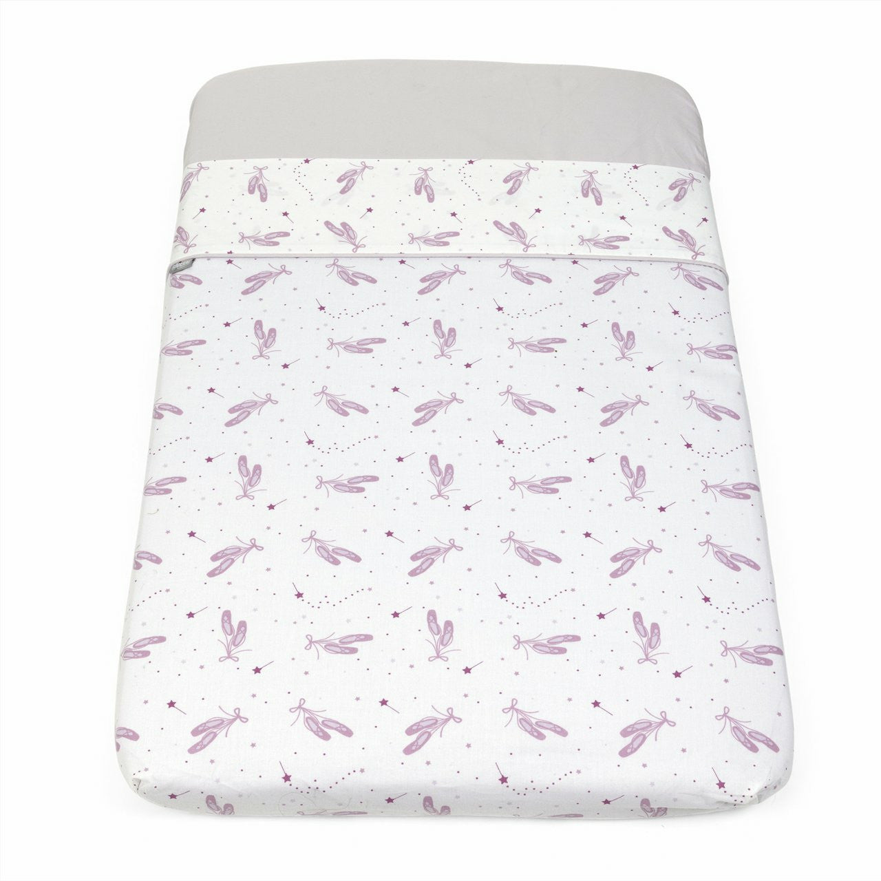 Chicco 09010907110990 coprimaterasso per bambino 2 pz Rosa Cotone Riutilizzabile