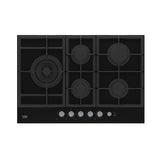 Beko HILL 75235 S piano cottura Nero Da incasso 75 cm Gas 5 Fornelli