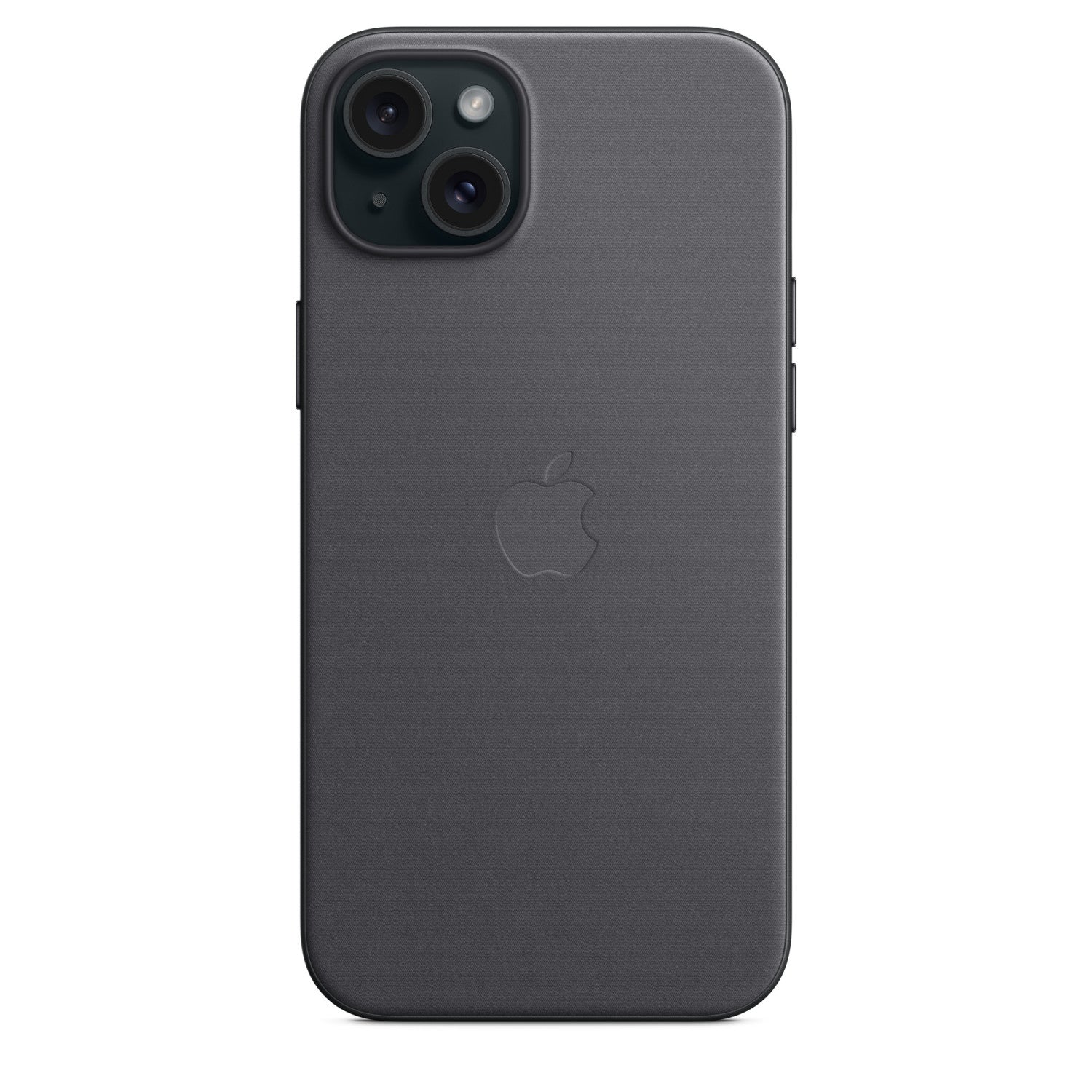 Apple Custodia Cover Case MagSafe in Tessuto Finewoven per Iphone 15 Plus A3094 Nero
