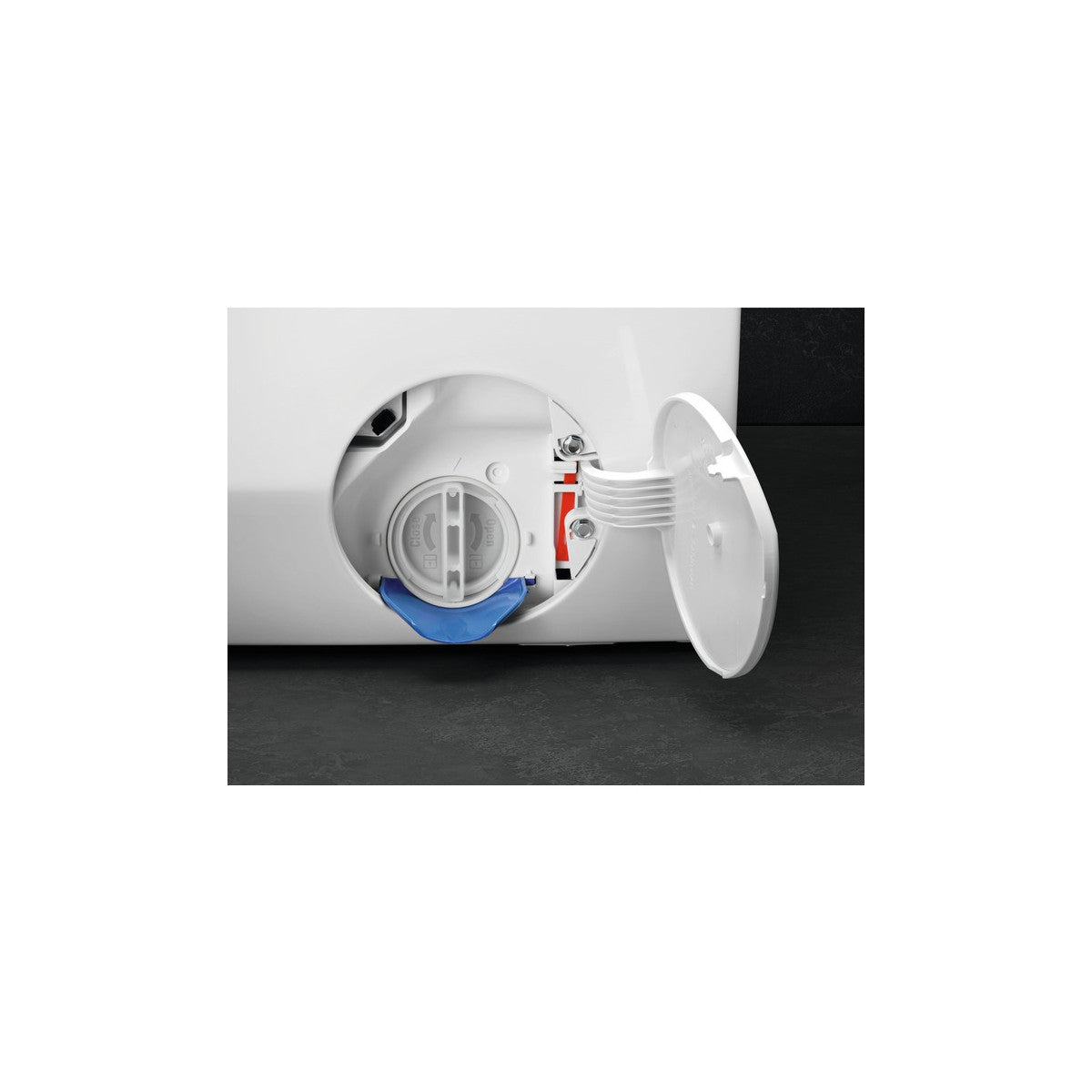 AEG LWR8T166YAB lavasciuga Libera installazione Caricamento frontale Bianco D
